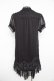 画像2: axes femme / ドットローウエストチュニック M 黒 Y-26-02-21-106-AX-OP-SZ-ZY (2)