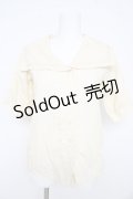 Fi.n.t  / ダブル釦セーラーブラウス F アイボリー Y-26-02-21-009-LO-BL-SZ-ZS