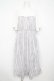 画像1: axes femme / ビスチェ切替レイヤードワンピース F 白 Y-26-02-21-112-AX-OP-SZ-ZY (1)