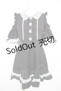 DearMyLove / キラキラビジューオフショルフリルワンピース M 黒 Y-26-02-21-135-EL-OP-SZ-ZY