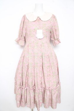 画像1: m petit by misako / NINA’Sコラボトワルドジュイワンピース S 中桃 Y-26-02-21-138-LO-OP-SZ-ZY