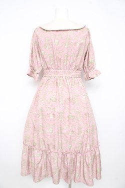 画像2: m petit by misako / NINA’Sコラボトワルドジュイワンピース S 中桃 Y-26-02-21-138-LO-OP-SZ-ZY