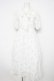 画像1: DearMyLove / 上品胸開きフリルワンピース M 白 Y-26-02-21-145-EL-OP-SZ-ZY (1)
