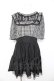 画像1: DARK IN LOVE / Eloise DRESS L グレー×黒 Y-26-02-21-150-PU-OP-SZ-ZY (1)