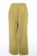 画像2: axes femme / 裾刺繍ストレートパンツ  グリーン Y-26-02-21-153-AX-PA-SZ-ZY (2)