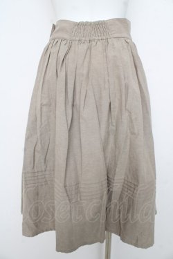 画像2: F i.n.t / 裾ピンタックギャザースカート F ライトグリーン Y-26-02-21-177-CA-SK-SZ-ZY