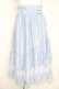 画像1: axes femme / ボリュームフリルレーススカート  サックス Y-26-02-21-184-AX-SK-SZ-ZY (1)