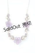 axes femme / ホマイカローズネックレス  パープル Y-26-02-23-001-AX-AC-SZ-ZY