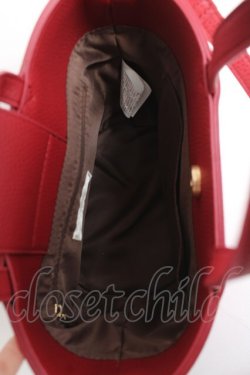 画像4: m petit by misako / AMスカラップ2WAYバッグ  赤 Y-26-02-23-033-LO-BG-SZ-ZY