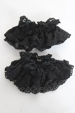 画像2: axes femme kawaii / レーシーお袖留め  黒 Y-26-02-23-004-AX-ZA-SZ-ZY