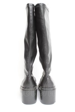 画像3: YOSUKE / ストレッチブーツ LL ブラック Y-26-02-23-040-PU-SH-SZ-ZY