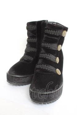 画像1: axes femme POETIQUE / ナポレオンブーツ ｓ 黒 Y-26-02-23-042-AX-SH-SZ-ZY