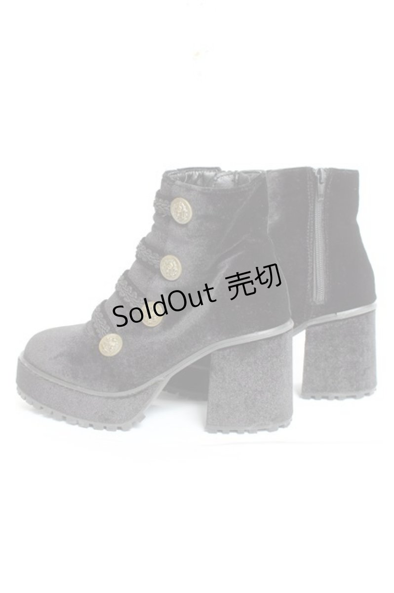 画像2: axes femme POETIQUE / ナポレオンブーツ ｓ 黒 Y-26-02-23-042-AX-SH-SZ-ZTK049 (2)