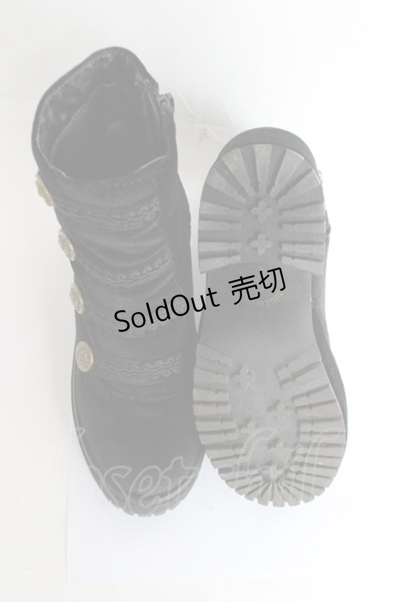 画像5: axes femme POETIQUE / ナポレオンブーツ ｓ 黒 Y-26-02-23-042-AX-SH-SZ-ZTK049 (5)