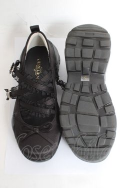 画像5: axes femme POETIQUE / サテンバレエシューズ ｓ 黒 Y-26-02-23-044-AX-SH-SZ-ZY