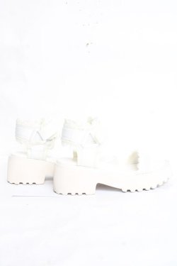 画像4: Fi.n.t / レース使いクロススニーカーサンダル M 白 Y-26-02-23-045-CA-SH-SZ-ZY