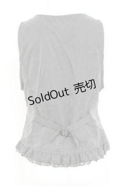 画像2: axes femme / サイドレースUPベスト  グレー Y-26-02-23-047-AX-TO-SZ-ZY