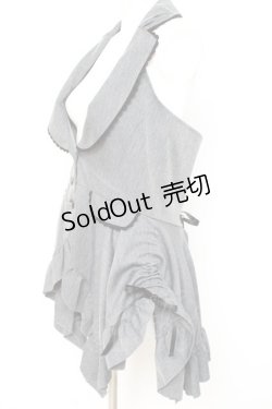 画像2: axes femme / サイドドロストロングベスト  グレー Y-26-02-23-048-AX-TO-SZ-ZY