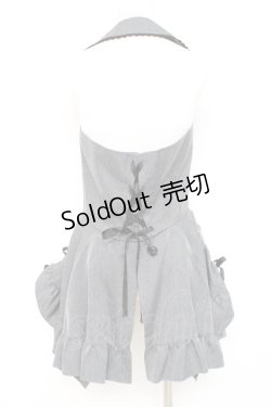 画像3: axes femme / サイドドロストロングベスト  グレー Y-26-02-23-048-AX-TO-SZ-ZY