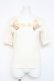 画像1: axes femme / フラワーリボンテレコTシャツ M 生成り Y-26-02-23-059-AX-TO-SZ-ZY (1)