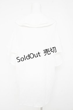 画像2: axes femme / 刺繍チュニックブラウス M 白 Y-26-02-23-064-AX-TO-SZ-ZI