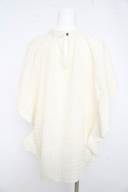 画像2: axes femme / ワッフルスクエアトップス  オフ Y-26-02-23-069-AX-BL-IG-ZY