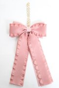 ｍ petit by misako / リボンバッグチャーム  ピンク Y-26-02-23-011-LO-ZA-SZ-ZY