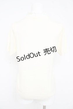 画像2: axes femme / アーガイルレイヤード風ニット M オフシロ Y-26-02-23-076-AX-TO-IG-ZY