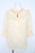 axes femme / アンティーク風レーストップス F アイボリー Y-26-02-23-077-AX-TO-IG-ZY