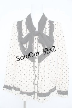 画像1: axes femme / デシンドット柄BL M キナリ Y-26-02-23-084-AX-BL-SZ-ZY