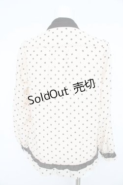 画像2: axes femme / デシンドット柄BL M キナリ Y-26-02-23-084-AX-BL-SZ-ZY