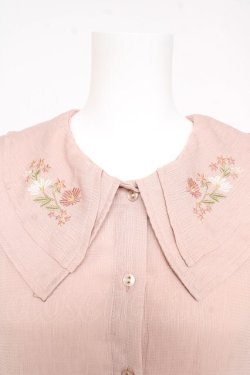 画像3: axes femme / 刺繍チュニックブラウス M ベージュ Y-26-02-23-091-AX-TO-SZ-ZY