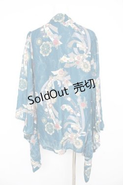 画像2: axes femme / 燦爛柄羽織  グリーン Y-26-02-23-123-AX-TO-SZ-ZY