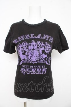 画像1: CHOICE / プリントTシャツ  黒 Y-26-02-23-134-PU-TO-SZ-ZY