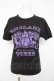 画像1: CHOICE / プリントTシャツ  黒 Y-26-02-23-134-PU-TO-SZ-ZY (1)