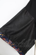 画像4: rezen / 花魁×蝶着物シャツ  瑠璃色 Y-26-02-23-139-LO-TO-SZ-ZS (4)