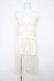 画像1: axes femme / チュールオーバーキャミワンピース  生成り Y-26-02-23-140-AX-OP-SZ-ZY (1)