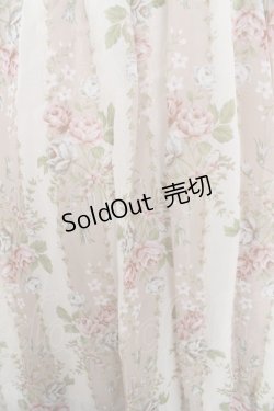 画像3: axes femme / タッセルローズストライプワンピース  生成り Y-26-02-23-157-AX-OP-SZ-ZY