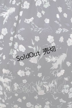 画像3: axes femme / ＪＱ花柄ビスチェ風ワンピース M ネイビー Y-26-02-23-161-AX-OP-IG-ZY