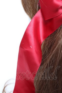 画像3: axes femme kawaii / ブリムカチューシャ  赤 Y-26-02-23-018-AX-AC-SZ-ZY