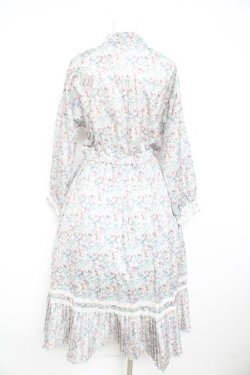 画像2: axes femme / 小花柄ボータイワンピース F ミント Y-26-02-23-172-AX-OP-SZ-ZY