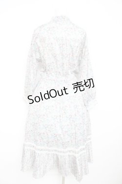 画像2: axes femme / 小花柄ボータイワンピース F ミント Y-26-02-23-172-AX-OP-SZ-ZI