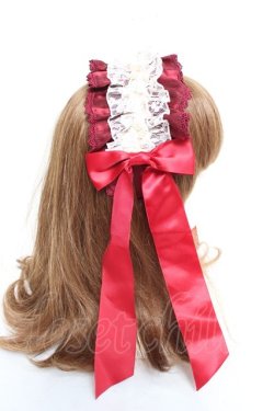 画像5: axes femme kawaii / ブリムカチューシャ  赤 Y-26-02-23-018-AX-AC-SZ-ZY