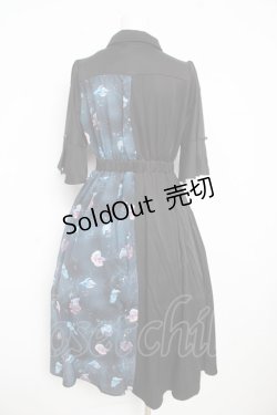 画像2: axes femme POETIQUE / ランブルフィッシュワンピース  黒 Y-26-02-23-185-AX-OP-SZ-ZY