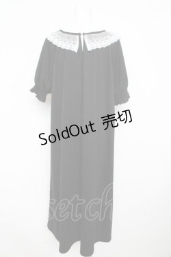 画像2: m petit by misako / カットソーワンピース  黒 Y-26-02-23-190-LO-OP-SZ-ZY