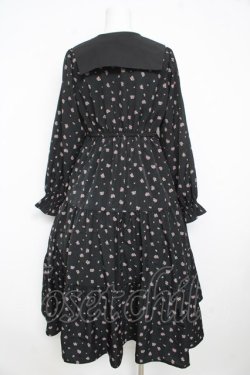 画像2: m petit by misako / セーラーカラーワンピース  黒 Y-26-02-23-191-LO-OP-SZ-ZY