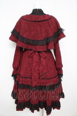 画像2: Hoshibako Works / Rozen Maiden x HoshibakoWorks 真紅ケープ付きワンピース  ワイン Y-26-02-23-200-LO-OP-SZ-ZY
