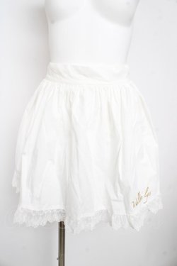 画像1: Vallee lys / 刺繍入りエプロン  白 Y-26-02-23-203-GO-SK-SZ-ZY