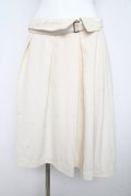 axes femme / 襟デザインスカート M アイボリー Y-26-02-23-204-AX-SK-IG-ZY
