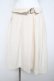 画像1: axes femme / 襟デザインスカート M アイボリー Y-26-02-23-204-AX-SK-IG-ZY (1)